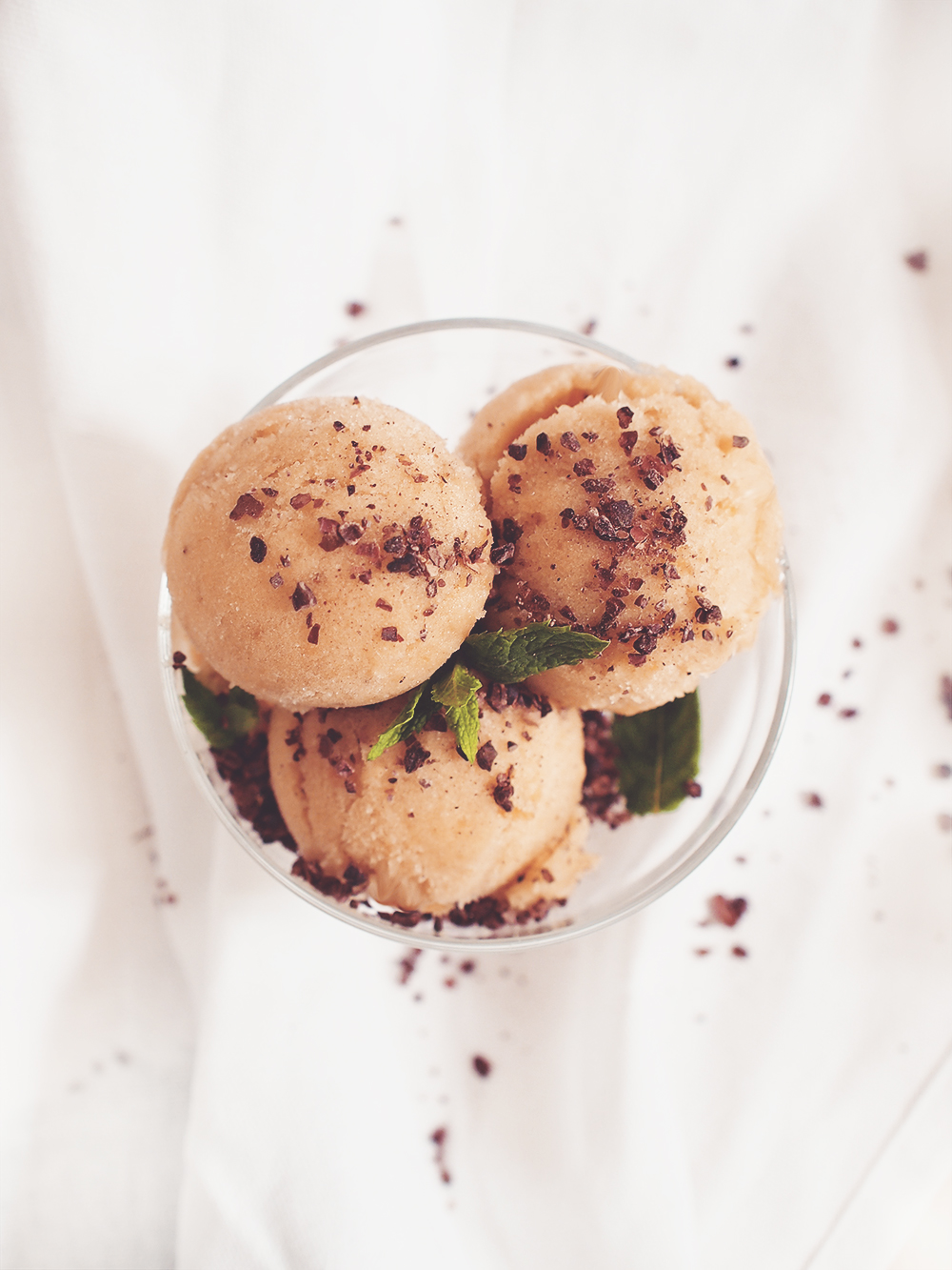 Sorbet melonowo bananowy